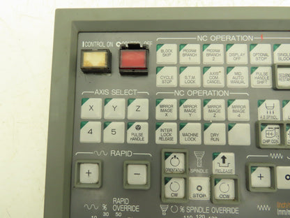 Okuma MPN7000M-S Operator Control Panel E0105-566-103-2
