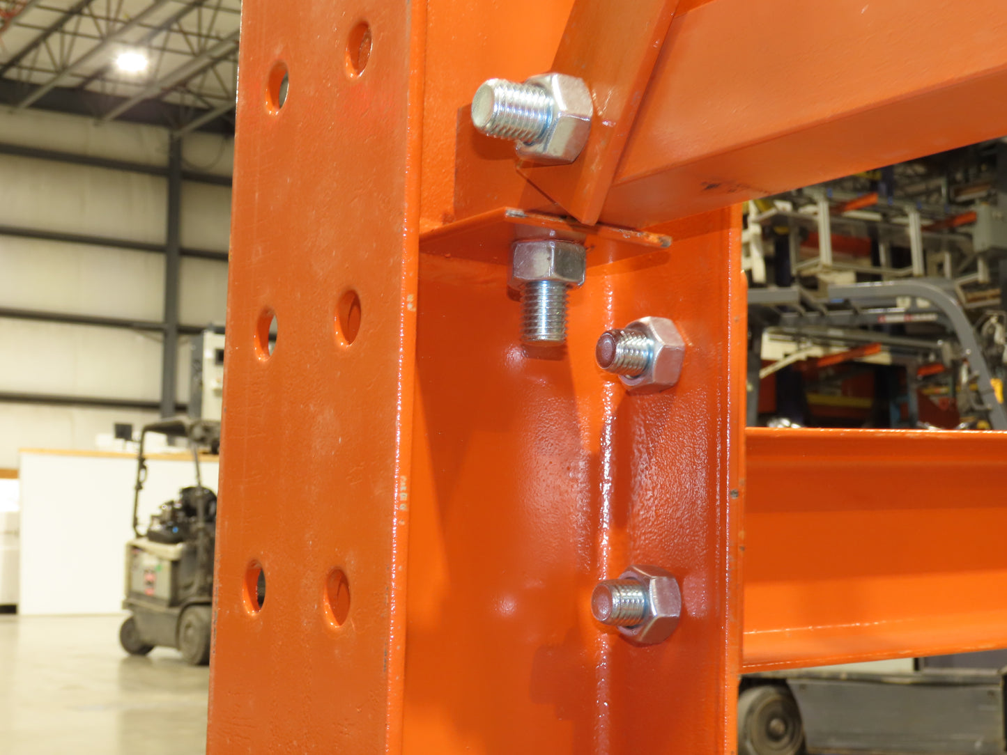 Cantilever Rack 2 W6-15 Post 3 Shelf 1-Side 144" 12' Upright 54"W 48" Arms 3200#