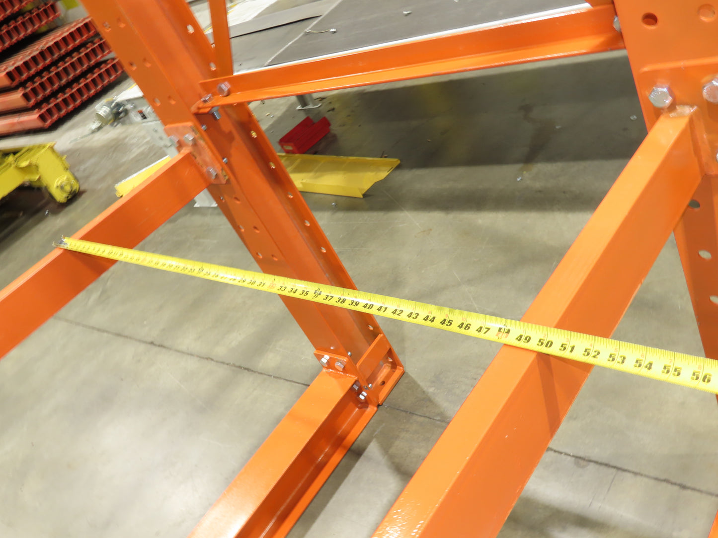 Cantilever Rack 2 W6-15 Post 3 Shelf 1-Side 144" 12' Upright 54"W 48" Arms 3200#