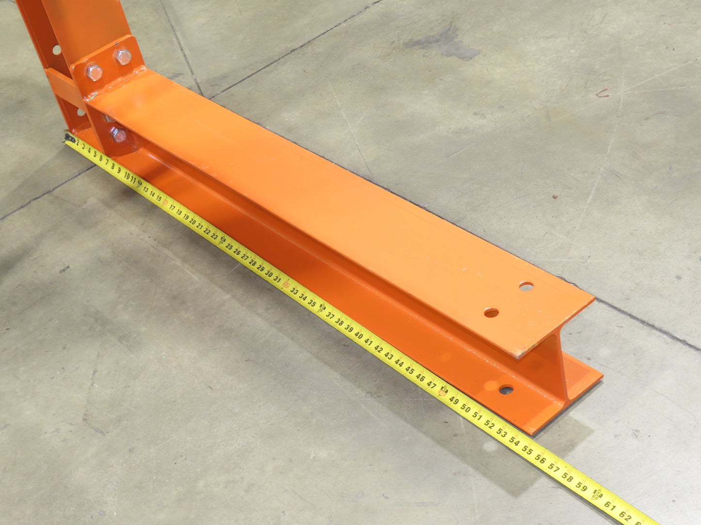 Cantilever Rack 2 W6-15 Post 3 Shelf 1-Side 144" 12' Upright 54"W 48" Arms 3200#