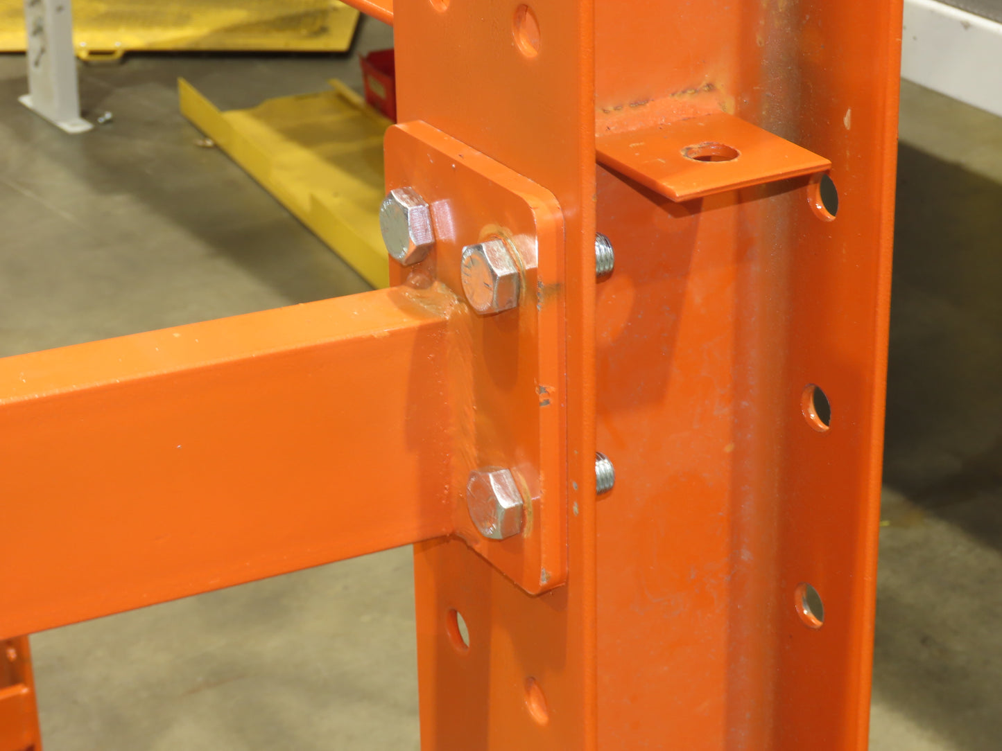 Cantilever Rack 2 W6-15 Post 3 Shelf 1-Side 144" 12' Upright 54"W 48" Arms 3200#