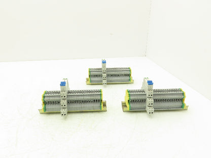 Connectwell Hongfa 41F-1Z-C2-5 Terminal Block Relay base D Rail Mixed Lot of 78