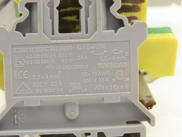 Connectwell Hongfa 41F-1Z-C2-5 Terminal Block Relay base D Rail Mixed Lot of 78