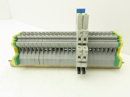 Connectwell Hongfa 41F-1Z-C2-5 Terminal Block Relay base D Rail Mixed Lot of 78