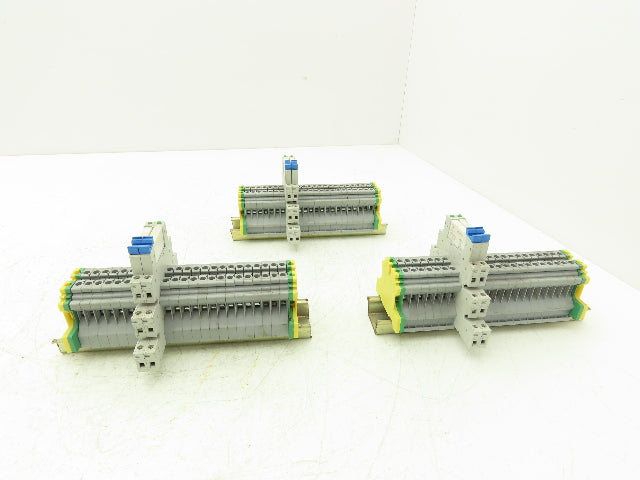 Connectwell Hongfa 41F-1Z-C2-5 Terminal Block Relay base D Rail Mixed Lot of 78