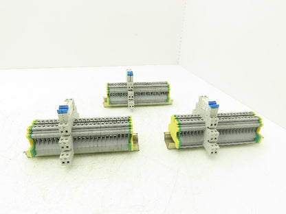 Connectwell Hongfa 41F-1Z-C2-5 Terminal Block Relay base D Rail Mixed Lot of 78