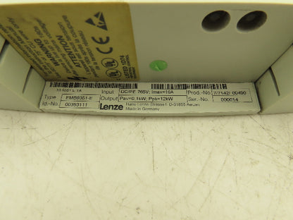 Lenze EMB9351-E Servo Drive Brake Resistor Module 16A
