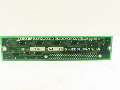 Okuma E4809-436-060-B Opus7000 DRAM Memory Card II