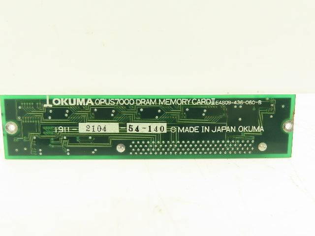 Okuma E4809-436-060-B Opus7000 DRAM Memory Card II