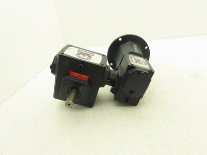 Ironman DM818-300-140-L Gearbox 300:1 Double Reduction 1/8Hp 5.8rpm 56C-145TC
