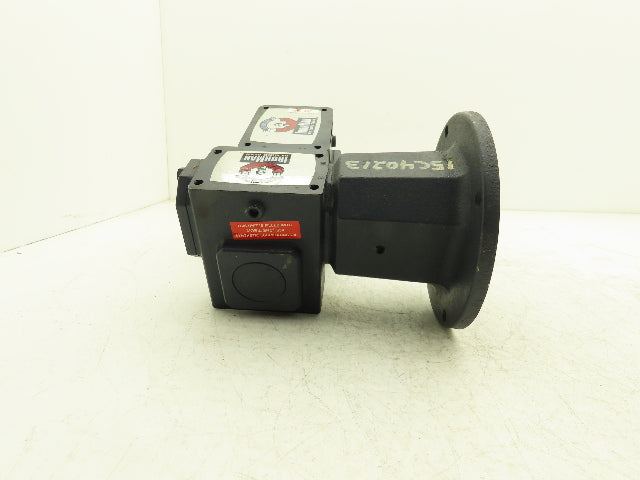 Ironman DM818-300-140-L Gearbox 300:1 Double Reduction 1/8Hp 5.8rpm 56C-145TC