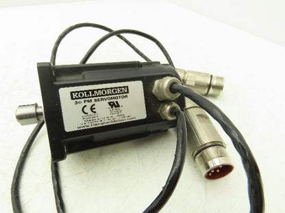 Kollmorgen AKM21E-ENCN2-00 Servo Motor .3kw 7000rpm 160VDC IP54 Class F