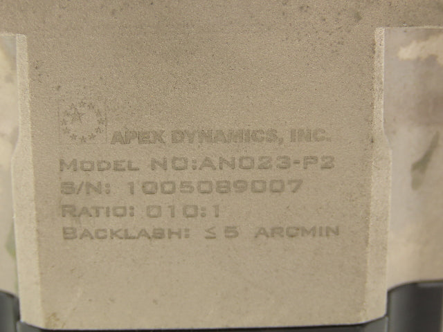 Apex Dynamics AN023-P2 Inline Gearbox 10:1 Planetary Gear Head Reducer