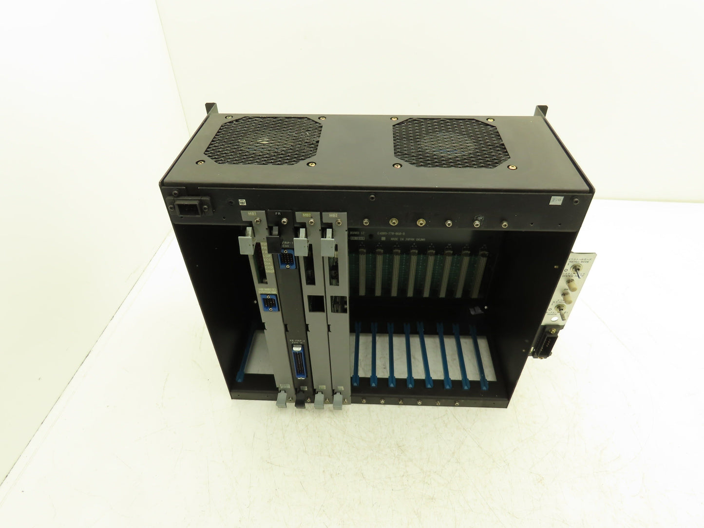 Okuma OPUS 7000 E7191-855-019-2 CPU/IF Rack 12 Chassis Backplane Add-On Cards