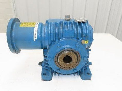 Cone Drive MSH030-1 Worm Gearbox 60:1 Reducer 19rpm 1.15Hp 1-1/2" Hollow Shaft