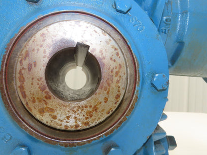 Cone Drive MSH030-1 Worm Gearbox 60:1 Reducer 19rpm 1.15Hp 1-1/2" Hollow Shaft