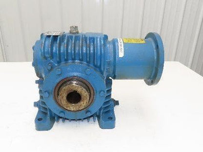 Cone Drive MSH030-1 Worm Gearbox 60:1 Reducer 19rpm 1.15Hp 1-1/2" Hollow Shaft