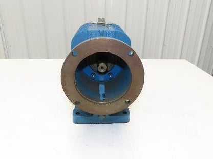 Cone Drive MSH030-1 Worm Gearbox 60:1 Reducer 19rpm 1.15Hp 1-1/2" Hollow Shaft