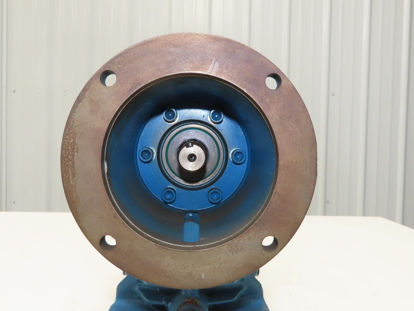 Cone Drive MSH030-1 Worm Gearbox 60:1 Reducer 19rpm 1.15Hp 1-1/2" Hollow Shaft