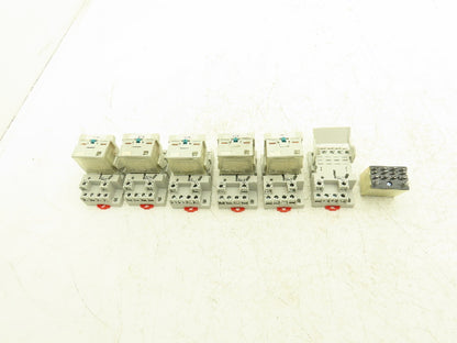 Automation Direct 784-4C-24D Control Relay 15A 277V 4PDT 4NO 4NC 24VDC Lot of 6