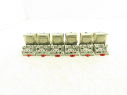 Automation Direct 784-4C-24D Control Relay 15A 277V 4PDT 4NO 4NC 24VDC Lot of 6