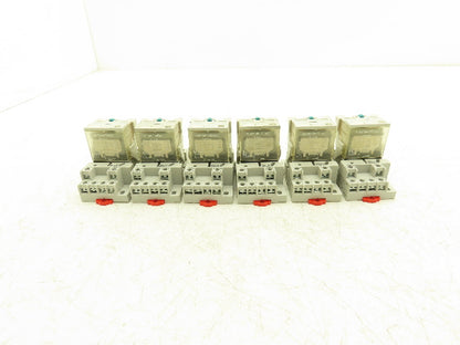 Automation Direct 784-4C-24D Control Relay 15A 277V 4PDT 4NO 4NC 24VDC Lot of 6