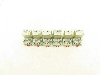 Automation Direct 784-4C-24D Control Relay 15A 277V 4PDT 4NO 4NC 24VDC Lot of 6