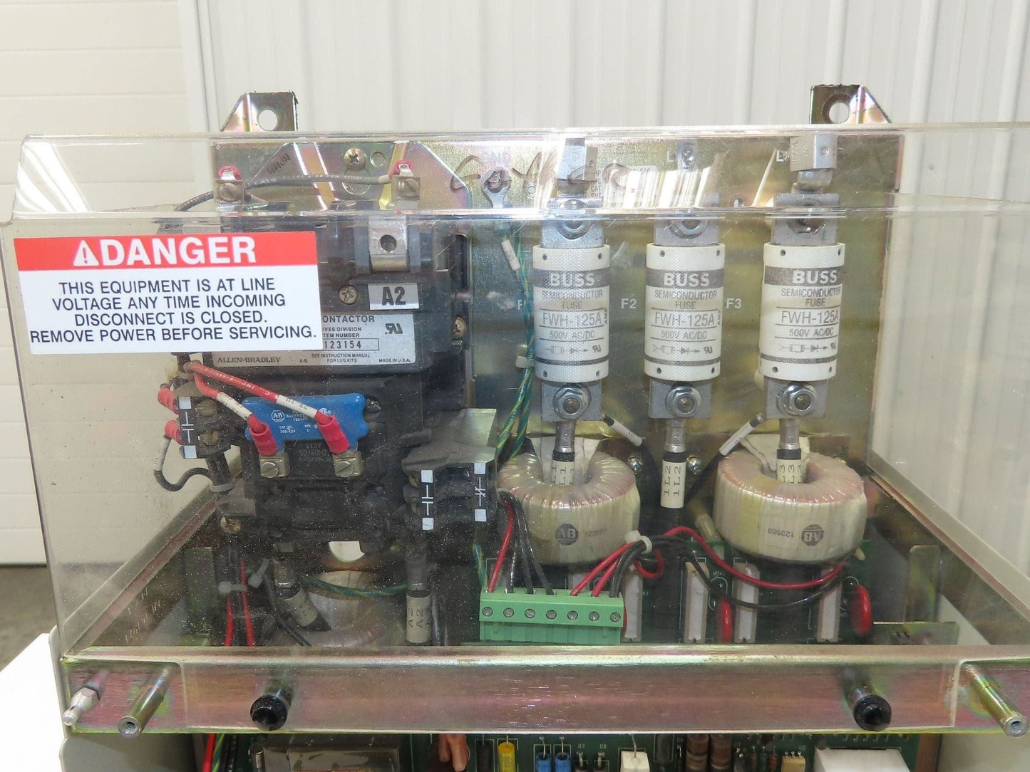 Allen Bradley 1395-B74-C2-P10-P50-X1 DC Controller Drive **PARTS ONLY**