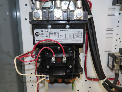 Allen Bradley 512-DACD-26R Combination Motor Starter Sz 3 NEMA 50HP 480V Fused