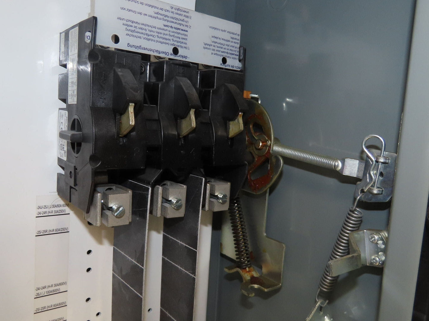 Allen Bradley 512-DACD-26R Combination Motor Starter Sz 3 NEMA 50HP 480V Fused