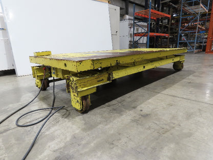 Weld Bilt Hydraulic Scissor Lift Table 10000lb 5 Ton 24" Travel 60x132" 3Ph
