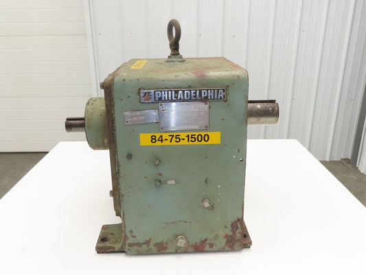Philadelphia 6HL2 Inline Gearbox Drive 6.2:1 Reducer 327rpm 40Hp 2-7/8" Output