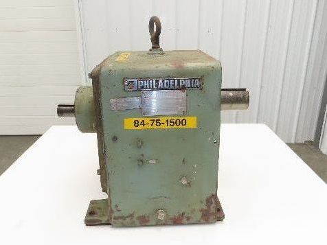 Philadelphia 6HL2 Inline Gearbox Drive 6.2:1 Reducer 327rpm 40Hp 2-7/8" Output