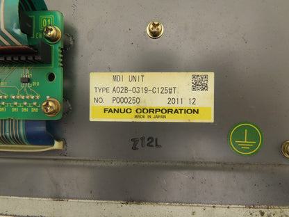 Fanuc A02B-0319-C125#T Operator Panel Keypad Keyboard