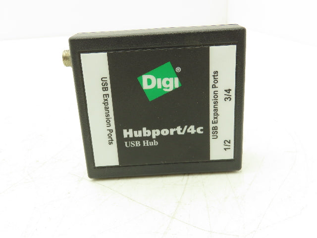 Digi International 301-1010-44 Hubport 4C 5.5-30VDC USB Four Port No Cords Incl
