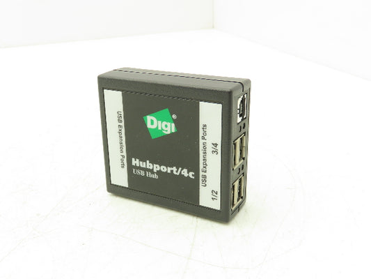 Digi International 301-1010-44 Hubport 4C 5.5-30VDC USB Four Port No Cords Incl