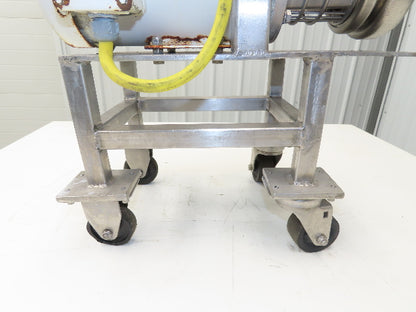SPX Waukesha C114 Stainless Sanitary Centrifugal Pump 1.5x1.5" 1Hp 115/230V 1PH