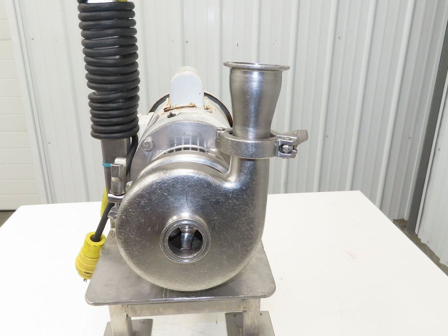 SPX Waukesha C114 Stainless Sanitary Centrifugal Pump 1.5x1.5" 1Hp 115/230V 1PH