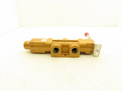 Versa VLB-4604-28B Pneumatic Air Hand Lever Valve 200psi 3/4" Ports