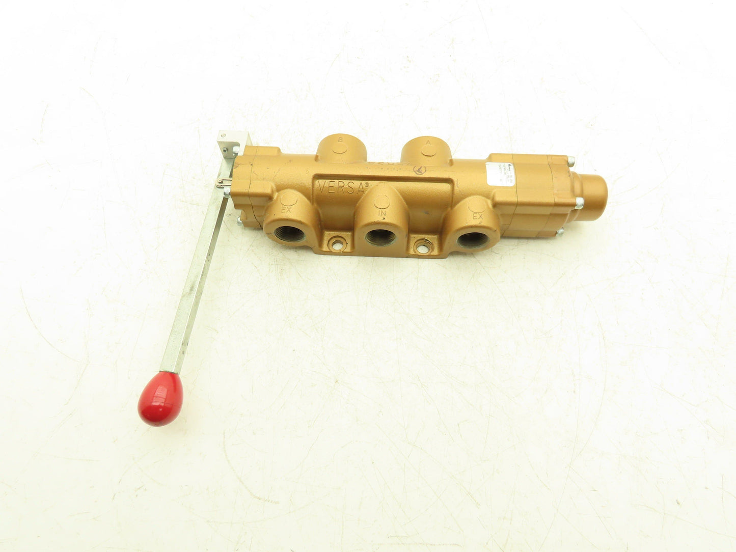 Versa VLB-4604-28B Pneumatic Air Hand Lever Valve 200psi 3/4" Ports