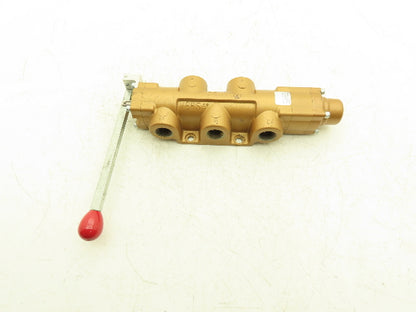 Versa VLB-4604-28B Pneumatic Air Hand Lever Valve 200psi 3/4" Ports