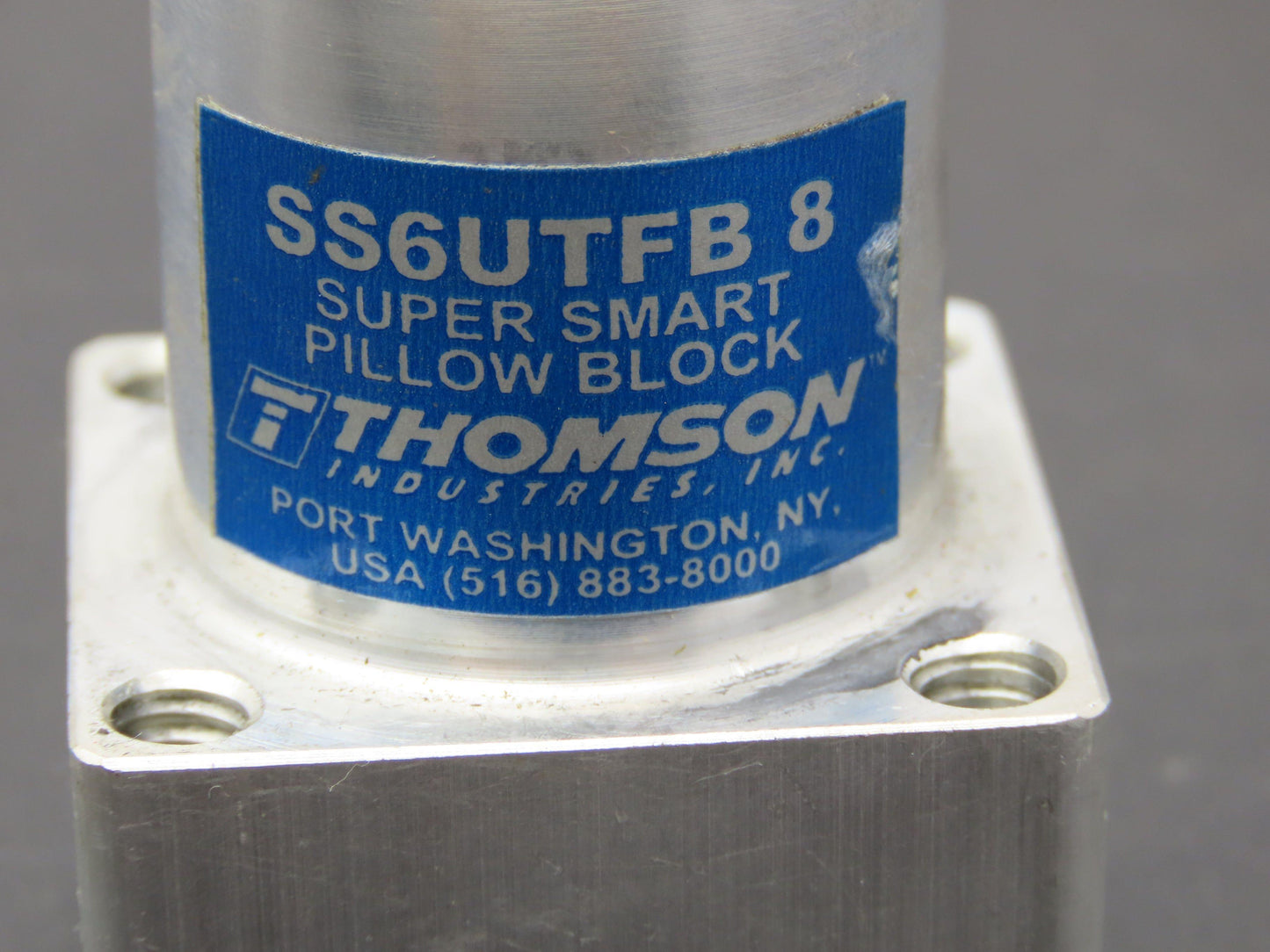 Thompson SS6UTFB 8 Ball Bushing Bearing Twin Flange Pillow Block .5" 110mm Shaft