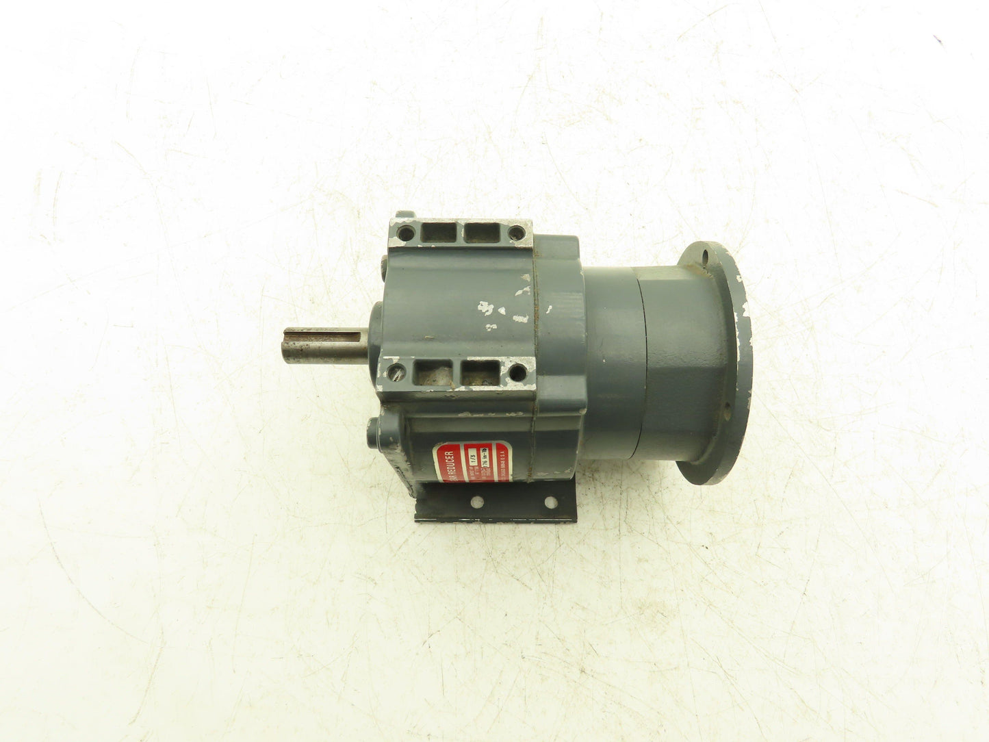 Dayton 1L516 Inline Gearbox 12.7:1 Reducer 138rpm 1/3Hp Parallel Shaft