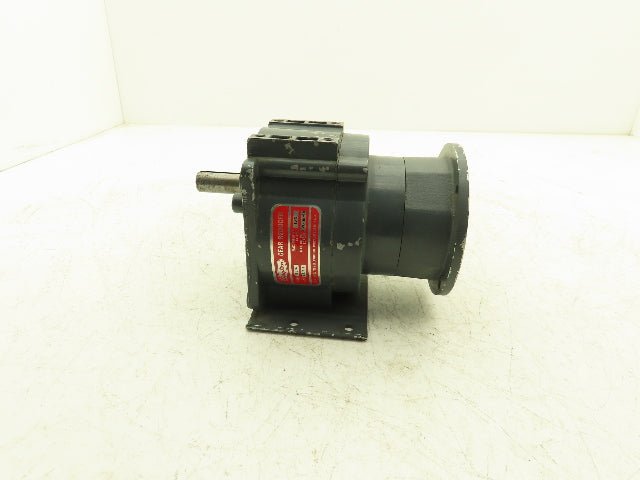 Dayton 1L516 Inline Gearbox 12.7:1 Reducer 138rpm 1/3Hp Parallel Shaft