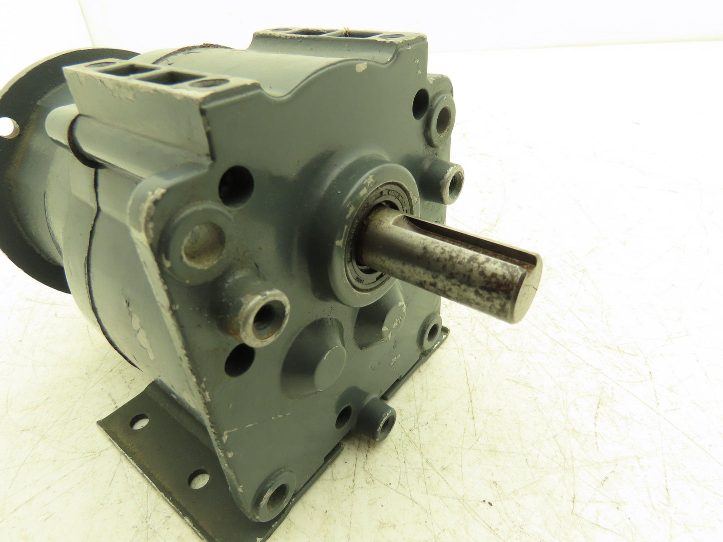 Dayton 1L516 Inline Gearbox 12.7:1 Reducer 138rpm 1/3Hp Parallel Shaft