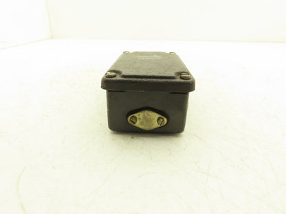 Schmersal MSP 452-11/11Y Rotating Spindle Limit Switch 250V 6A 10mm" Shaft