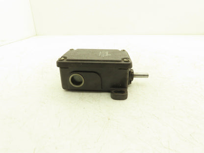 Schmersal MSP 452-11/11Y Rotating Spindle Limit Switch 250V 6A 10mm" Shaft