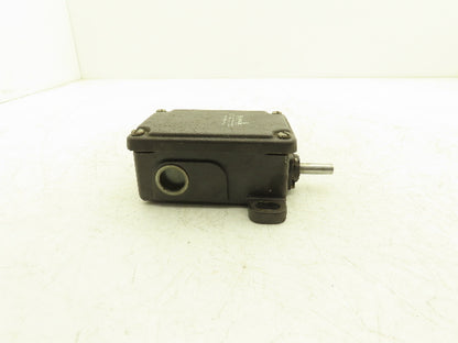 Schmersal MSP 452-11/11Y Rotating Spindle Limit Switch 250V 6A 10mm" Shaft