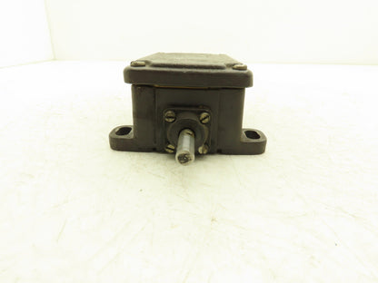 Schmersal MSP 452-11/11Y Rotating Spindle Limit Switch 250V 6A 10mm" Shaft