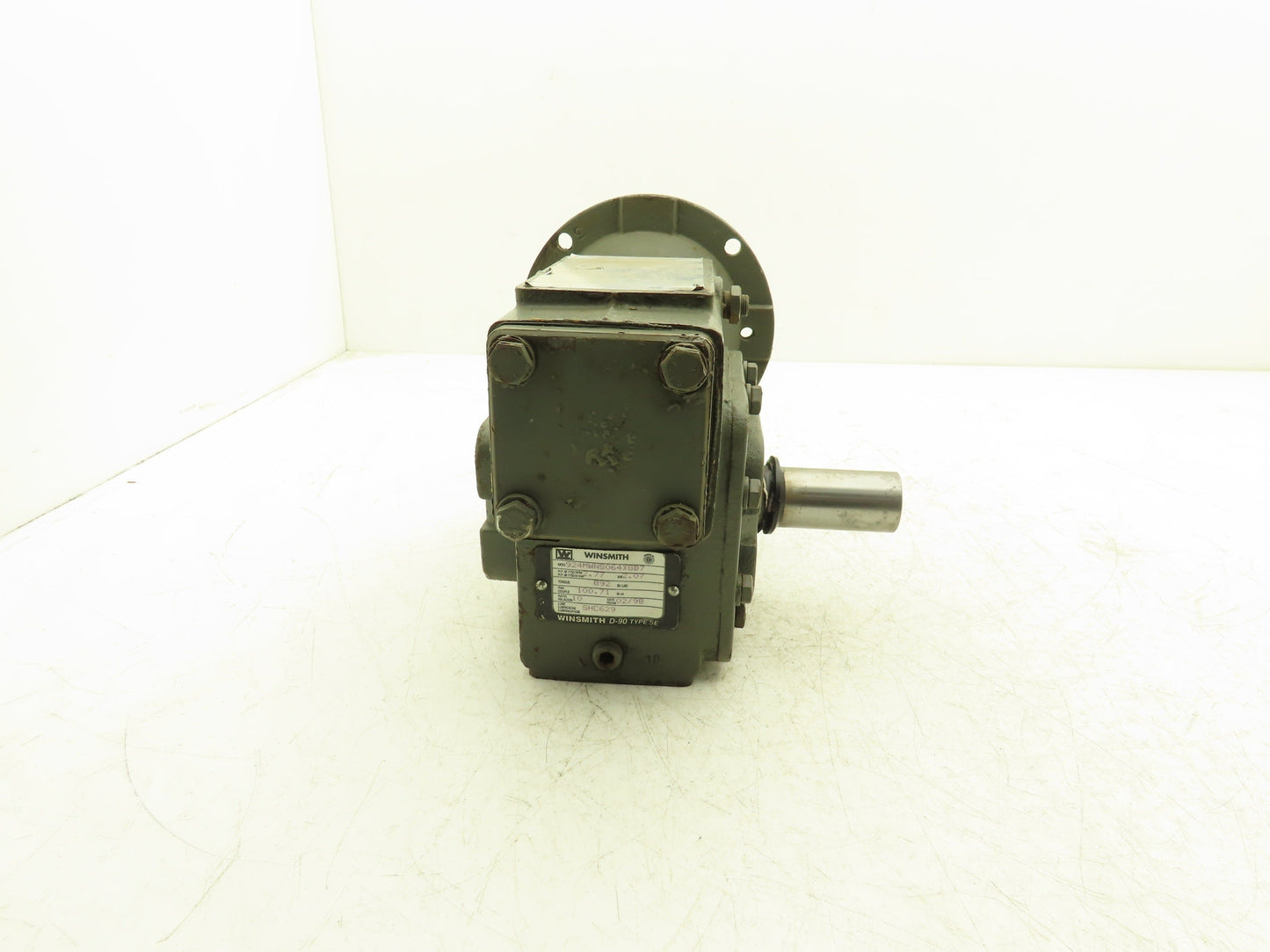 Winsmith 924MWNS064XGB7 D-90 SE Gearbox 10:1 Reducer 2.7Hp 175rpm LH 56C